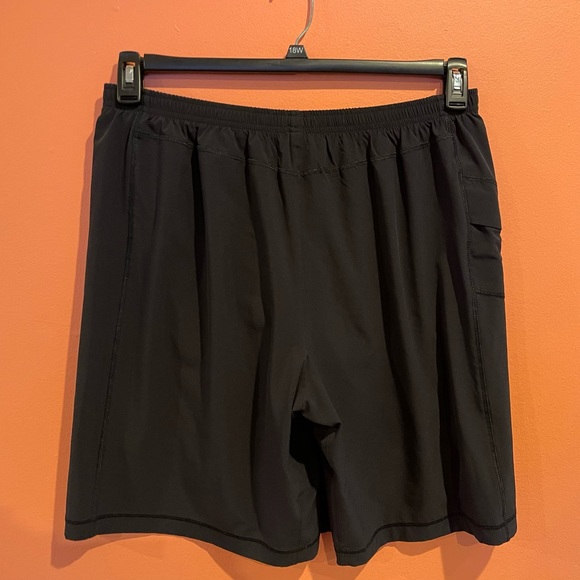 Prana Mens Black Drawstring Athletic Shorts with Side Pocket Size XL - Picture 3 of 9